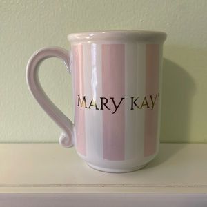 Mary Kay Pink & White Mug
